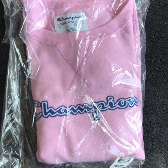 Champion Fleece Boyfriend Crew Neck Sweatshirt - Picture 6 of 8